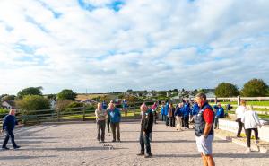 Petanque at Stoke Fleming